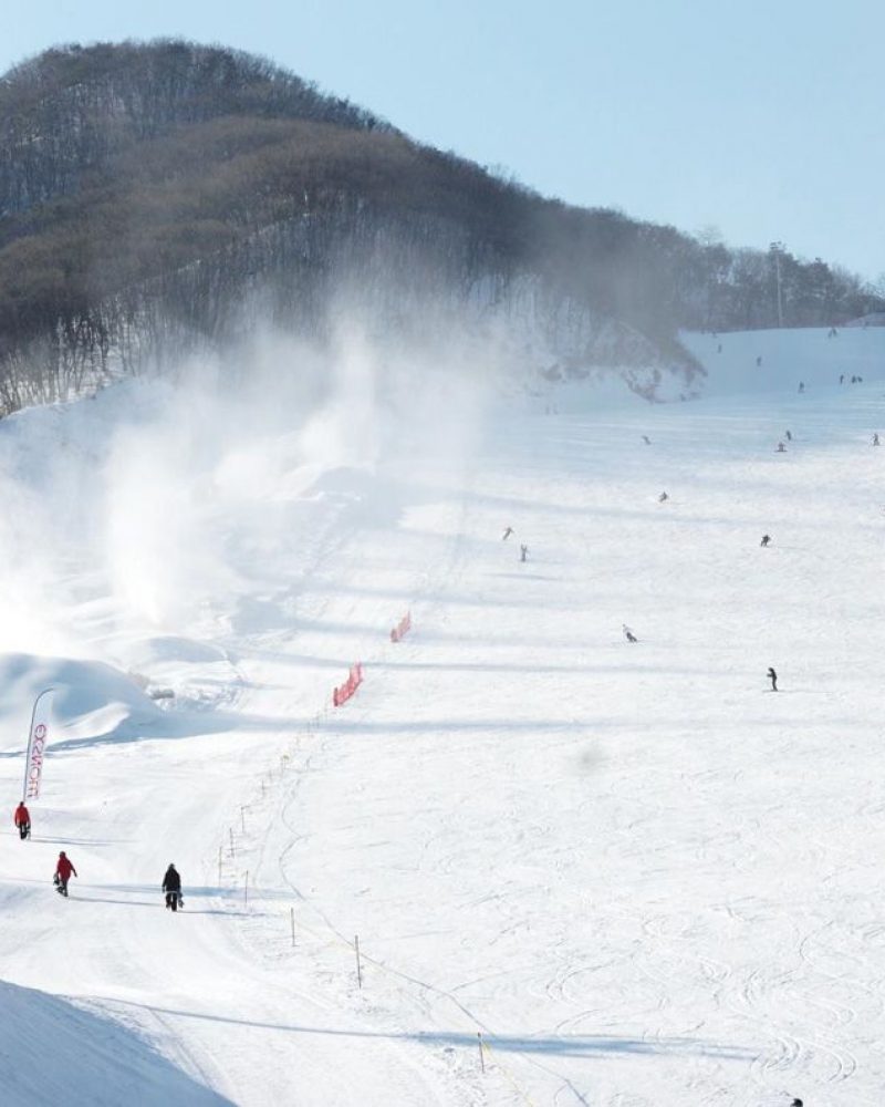 芝山滑雪場中級滑雪區